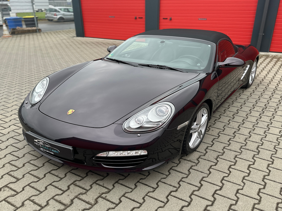 Porsche Cabrio mit Keramikbeschichtung