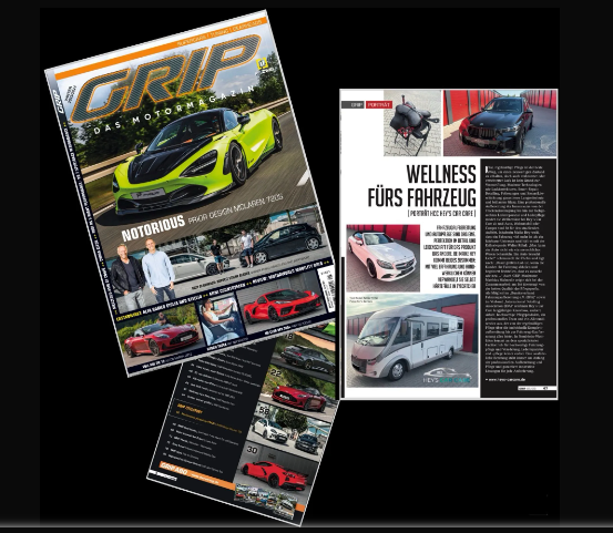 GRIP Magazin – Beitrag über HCC Hey's Car Care